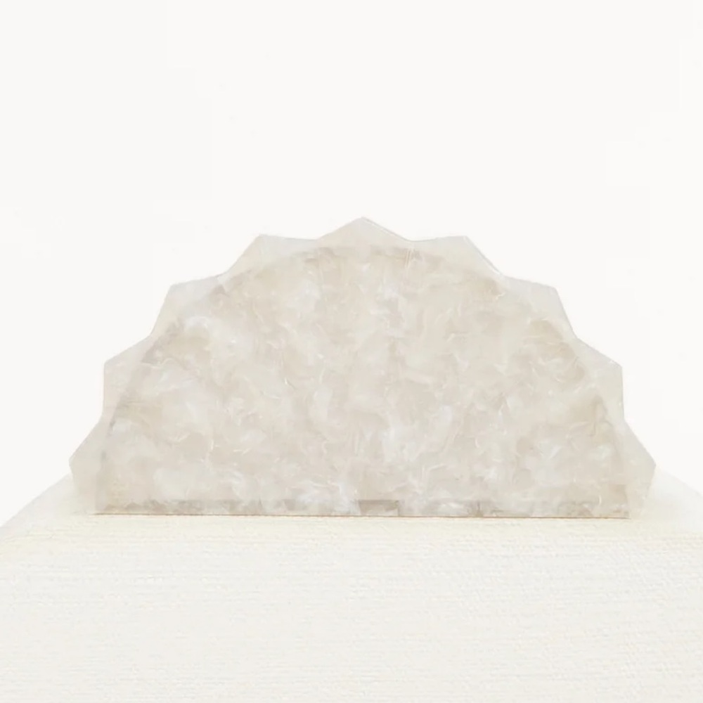 RARE Cult Gaia Esme Pearl Speck Clutch